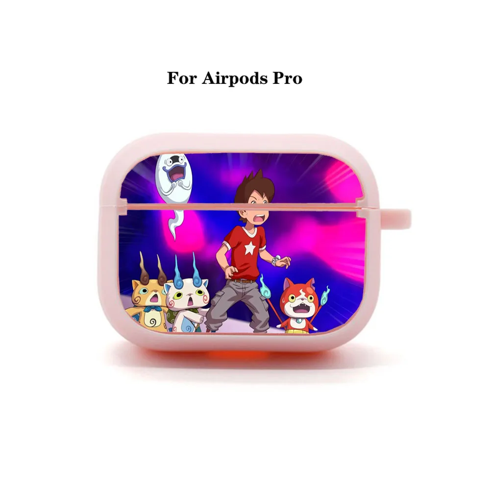 Anime Yo-kai Watch AirPods Pro case Cover Apple AirPods Pro Earphone bag Soft Silicone Bluetooth Protective Earphone Case