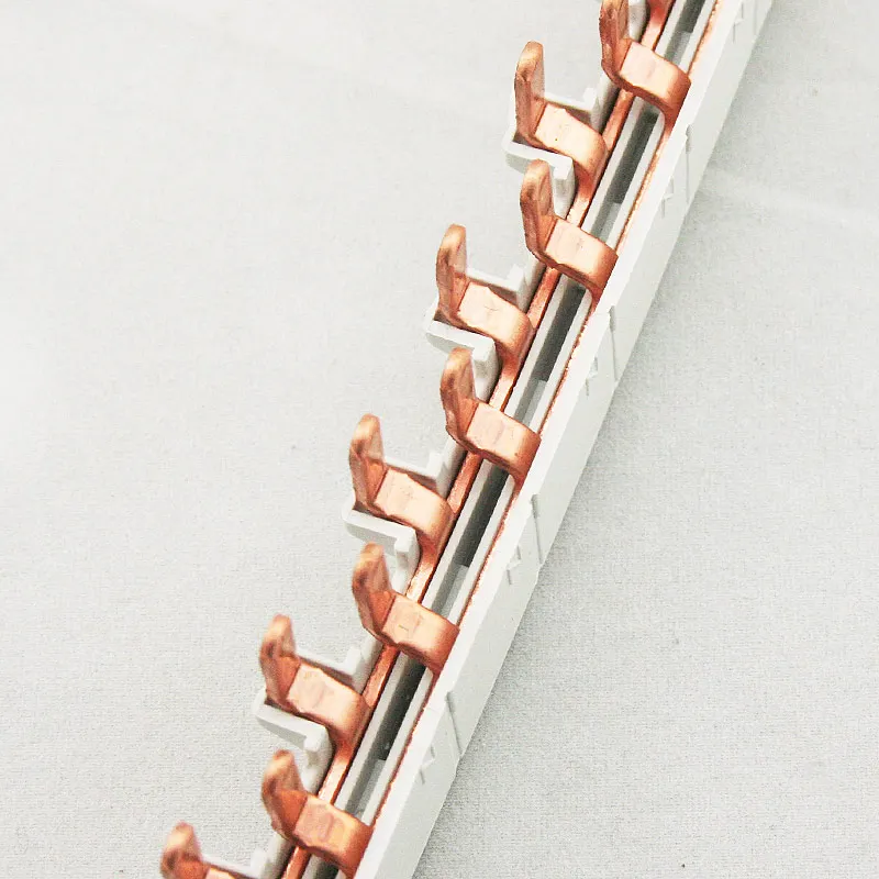 A9HLD612 New Original Breaker Accessories 1PN 12*18mm Air Switch Comb Busbar DPN Double Out 12 Circuit Connection Copper Bar