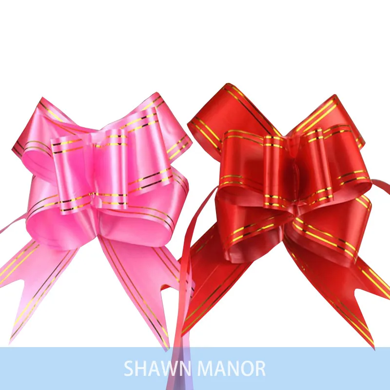Large Pull Bows for Wrapping Gift, Flower Ribbon, Wedding Car Party, Christmas and Birthday