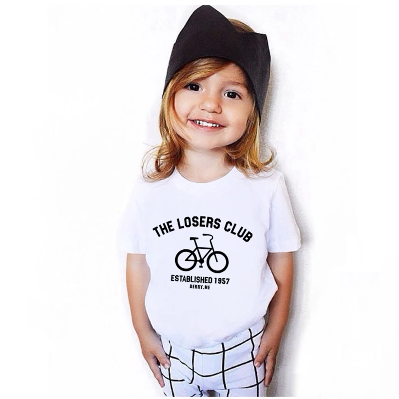 Toddler Child Summer Short Sleeve T-Shirt Kids Cotton White Black T Shirts For Baby Boy TShirt Girl Tops Tee