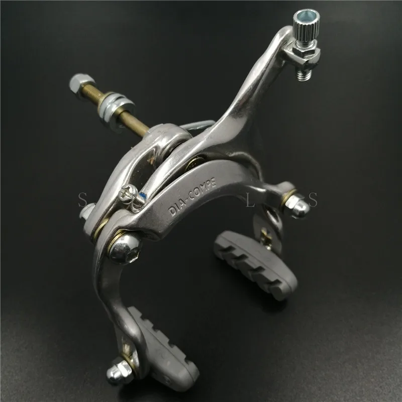 Bike Brake Lever & C Type Caliper 61-69mm Aluminum Alloy MTB Folding Bike City Urban Road Bicycle Brake DIA COMPE JAPAN