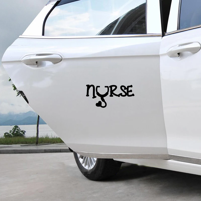 

Fuzhen Boutique Decals Exterior Accessories NURSE Car Decal Vinyl Sticker Car Boat Window Nurse Doctor Hospital Sticker