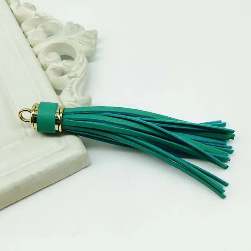 Tassel Leather Keychain Pendant Accessories Pu Metal Phone Bag Handbag Purse Charm Diy Porte Clef Sleutelhanger Trinket Llaveros