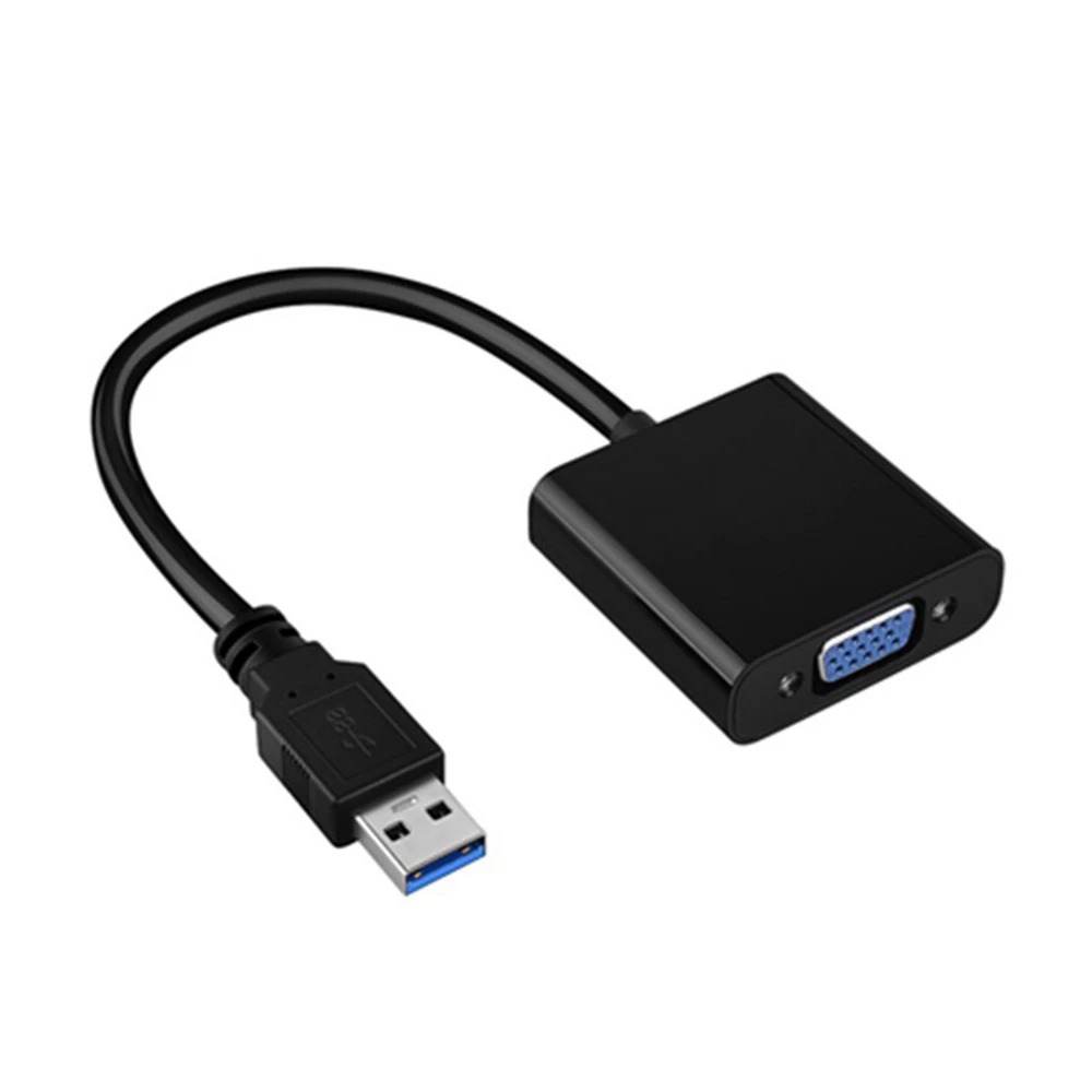 NEUE Hohe qualität USB 3,0 Zu VGA Video display Adapter Kabel Multi-display Converter Adapter Für PC Laptop windows 7/8/10