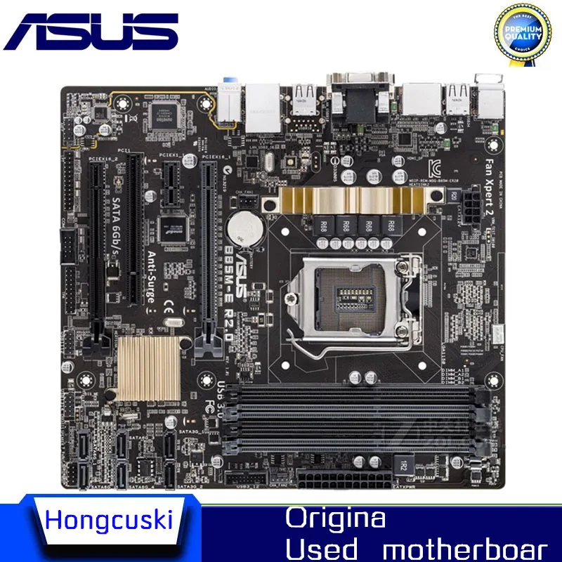 

Used LGA 1150 For Intel B85 motherboard For ASUS B85M-E R2.0 Socket LGA1150 DDR3 SATA3 USB3.0 SATA3 Desktop motherboard