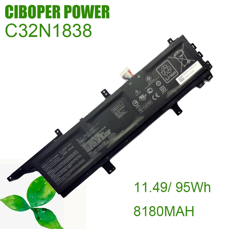 CP Laptop Battery C32N1838 11.49/95WH 8180MAH For  ProArt StudioBook Pro X W730 W730G5T