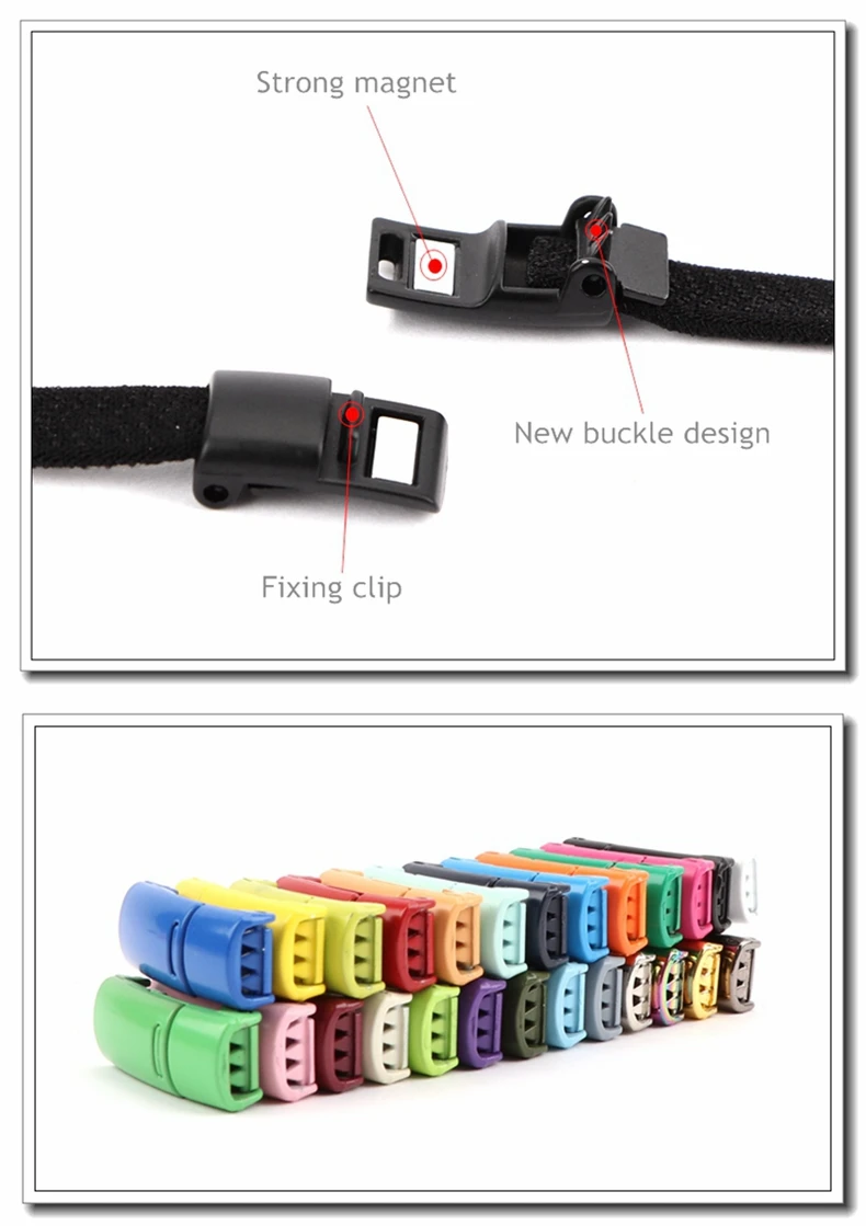 Multicolor Magnetic Lock Laces Sneakers Shoelaces Elastic No Tie Shoelace Kids Adult Quick Tieless Shoe Lace Fits All Shoes Size