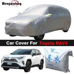 Car Cover SUV Outdoor Sun Shade Anti-UV Snow Rain Ice Resistant Cover Dustproof For Toyota RAV4 RAV 4