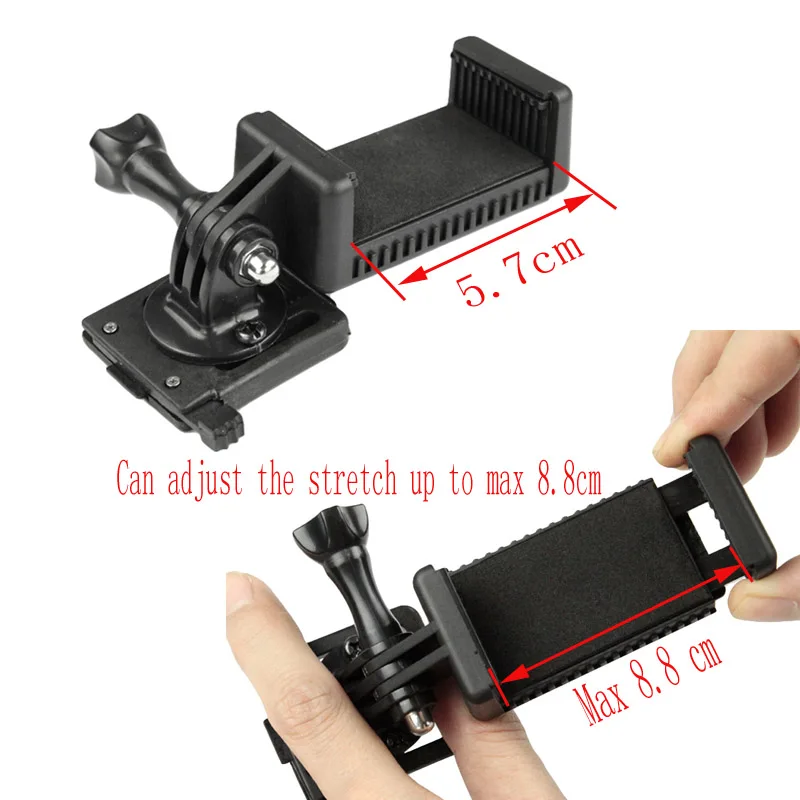 VULPO Base NVG casco táctico – Adaptador GoPro smartphone - imagen 3