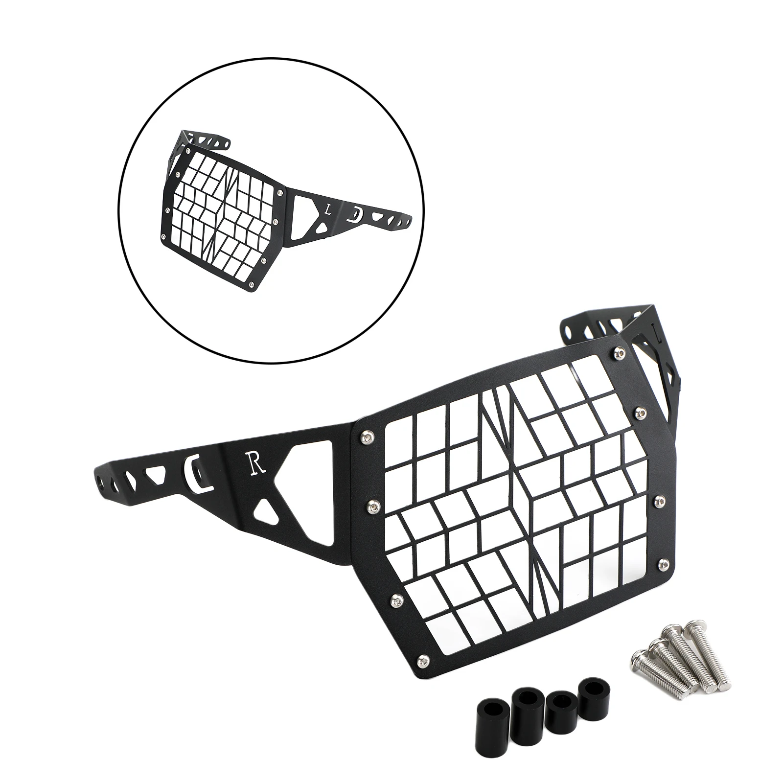 Areyourshop Front Headlight Grille Guard Cover Protector Fit For Suzuki Dl1050 Xt A 2019 2020 2021 Motorcycle Parts