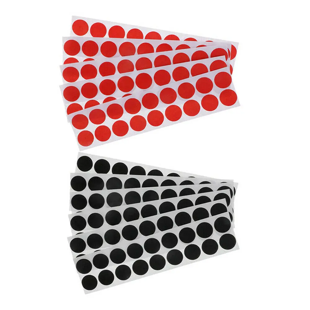 GUGULUZA 900pcs/Set Self Adhesive Target Paster Shooting Target Paper Round Patches