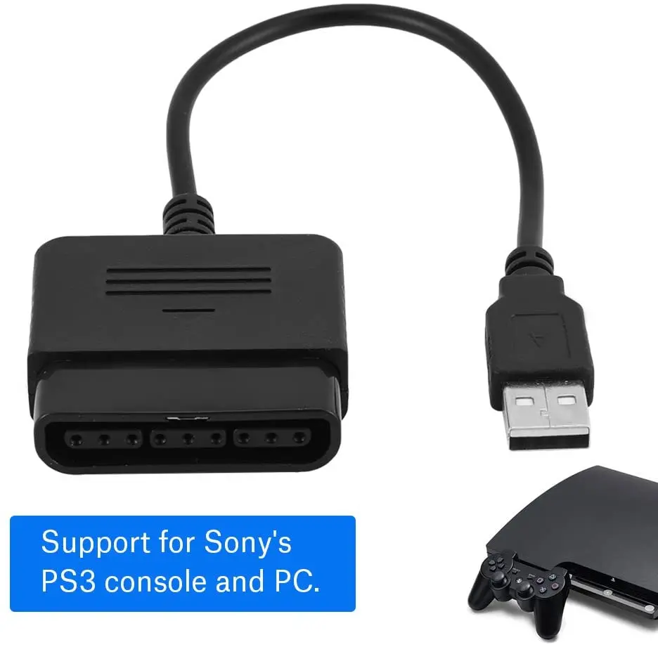 USB 2.0 Games Controller Adapter Converter Cable, Compatible with