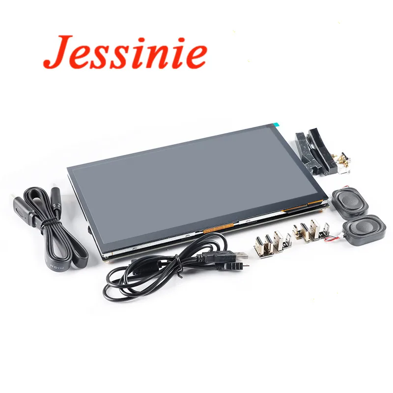 Modulo display LCD compatibile HDMI da 10,1 pollici Touch screen capacitivo da 10,1 "1024X600 IPS Angolo di visione HD Raspberry Pi B 3B +/4B