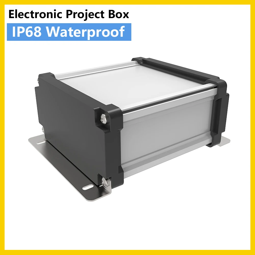 Customization Waterproof Box Extrusion Profiles Distribution Box Enclosure for Integrated Circuit M10 130*65mm