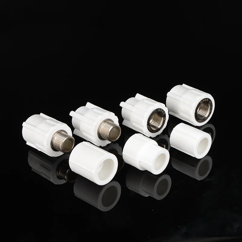 

1pcs PPR Water pipe fittings hot melt joint 1/2'' Thread Male Female Tube Connector Home Bathroom Plumbing Hardware Accessories