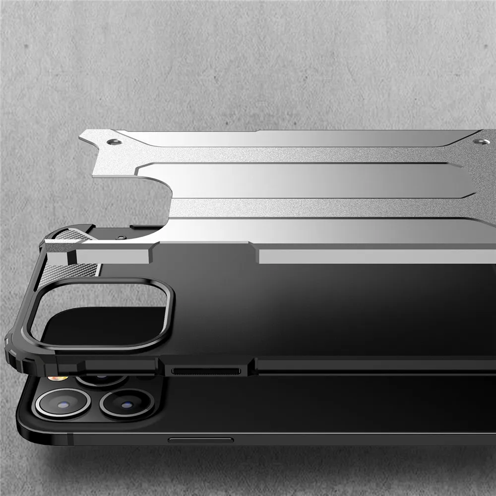 Rugged Armor Case for iPhone, Heavy Duty Shockproof Case, 13, 12, 11 Pro Max, 13 Mini, X, XR, XS, 6, 6S, 7, 8 Plus, SE 2020