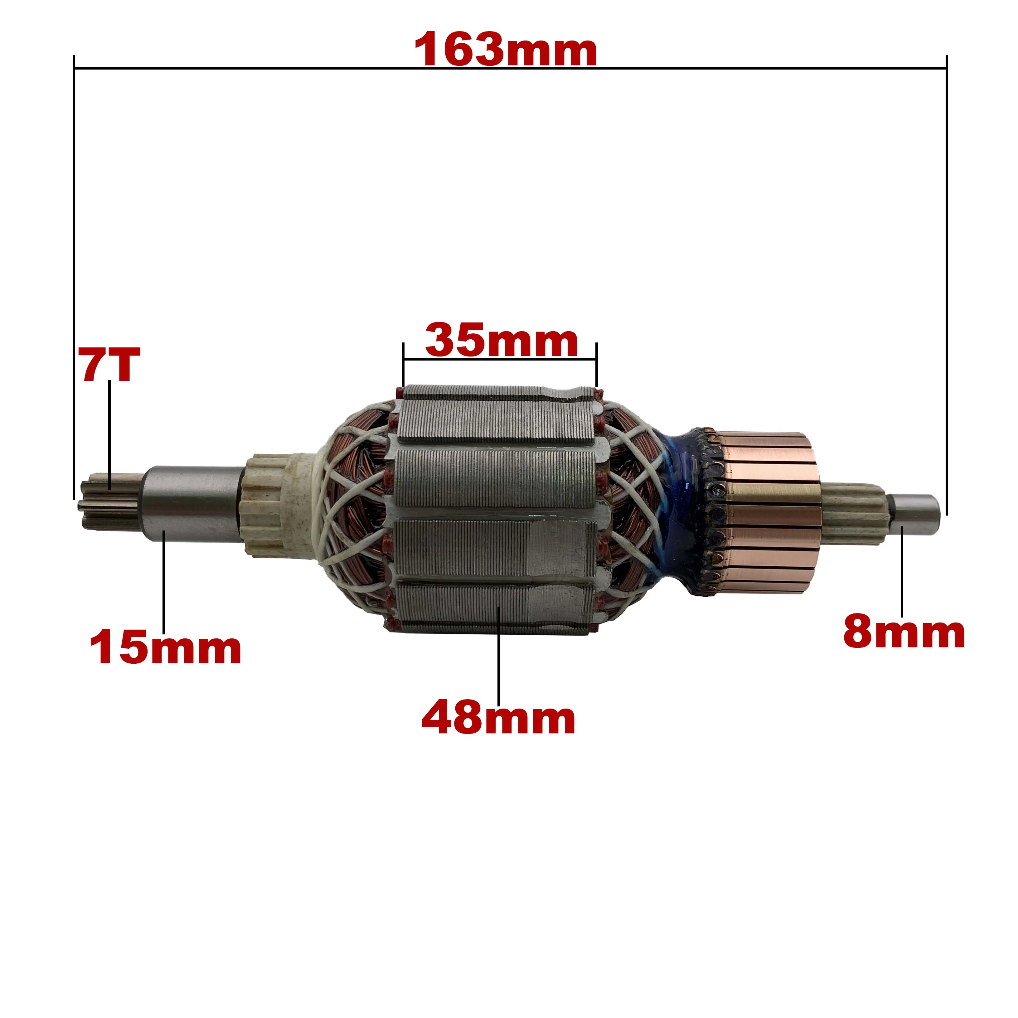 AC220-240V Armature Rotor Anchor Replacement for HILTI Rotary Hammer TE76 TE-76 TE 76