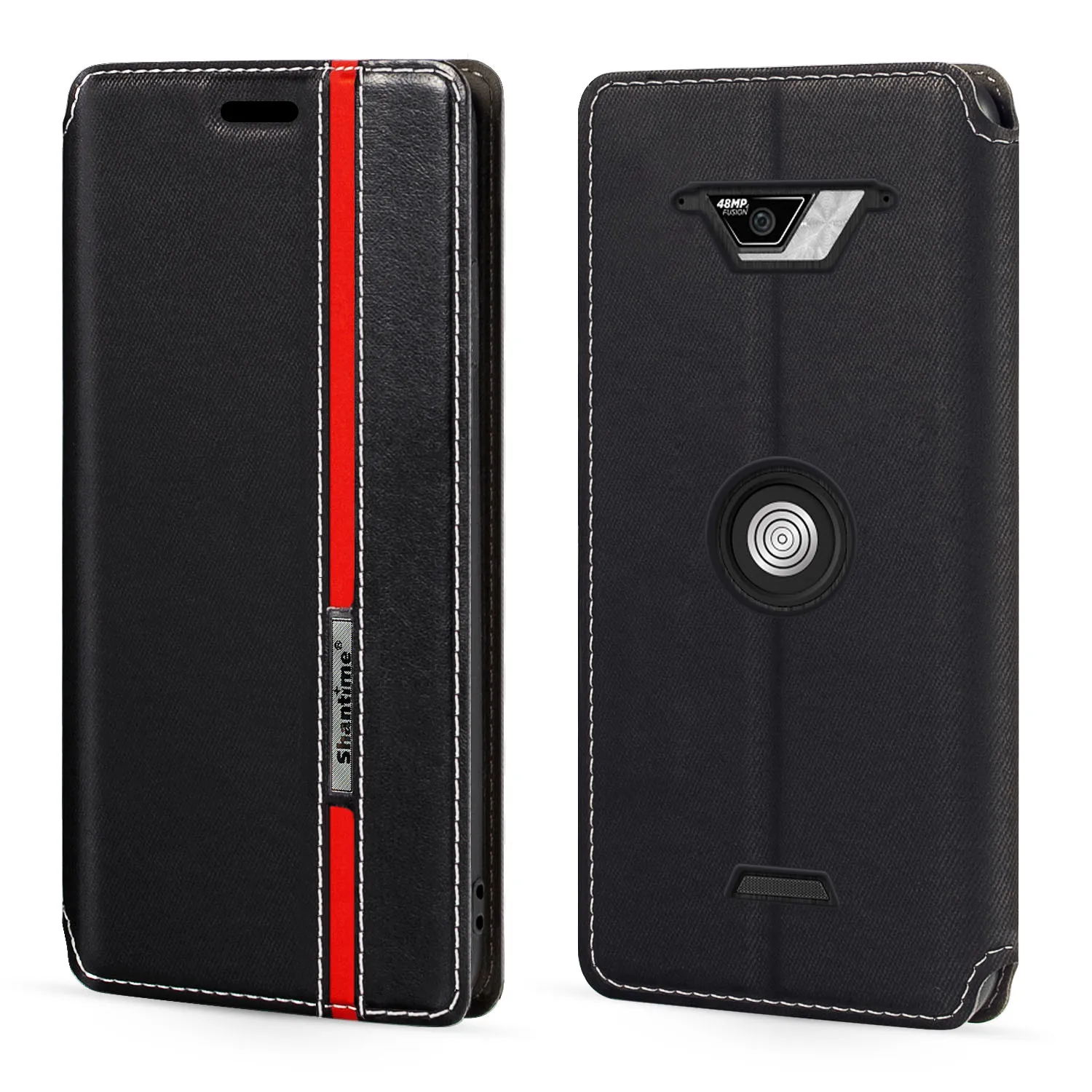 For Crosscall Core-X4 Case Fashion Multicolor Magnetic Closure Leather Flip Case Cover with Card Holder 5.45 inches