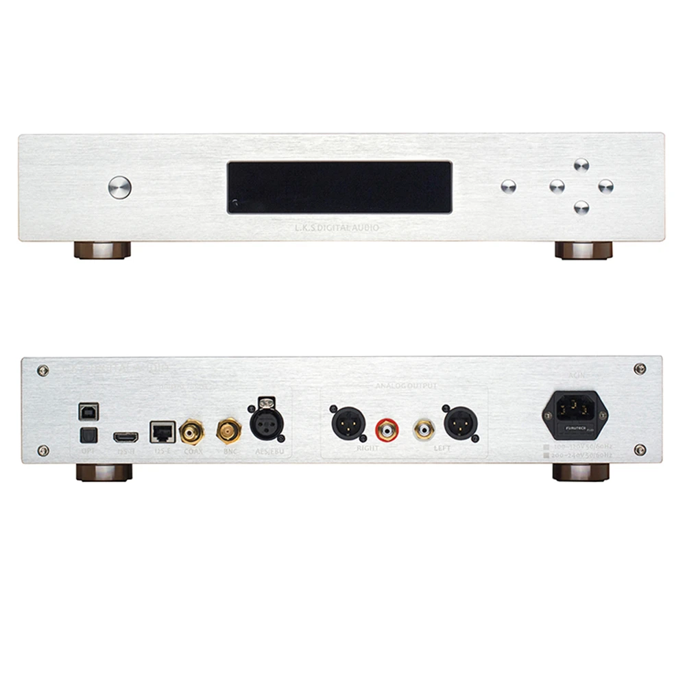 L.K.S MH-DA004 Flagship Dual ES9038pro DAC USB DSD Femto Clock XLR PCM and DSD decoding USB/Optical/I2S/AES/EBU