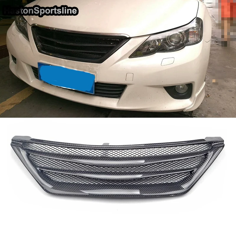 

Reiz Mark X GS Style Carbon Fiber Front Grille Grill For Toyota Reiz Mark X 2010-2012