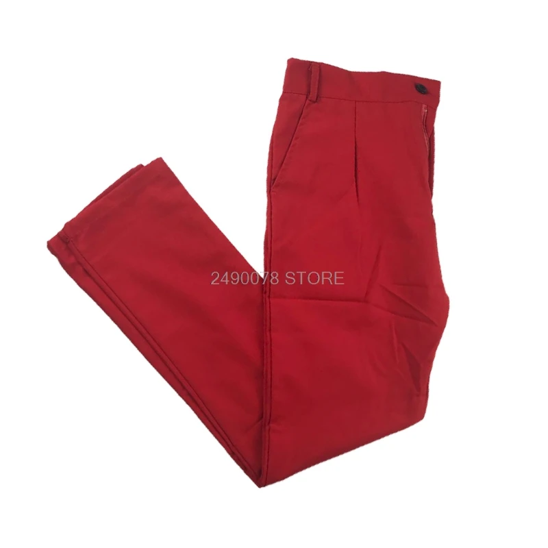 School Boys Formal Trousers Children Kids Birthday Wedding Pants Big Boys Formal Classic Fashion Pants Costume 2-12T