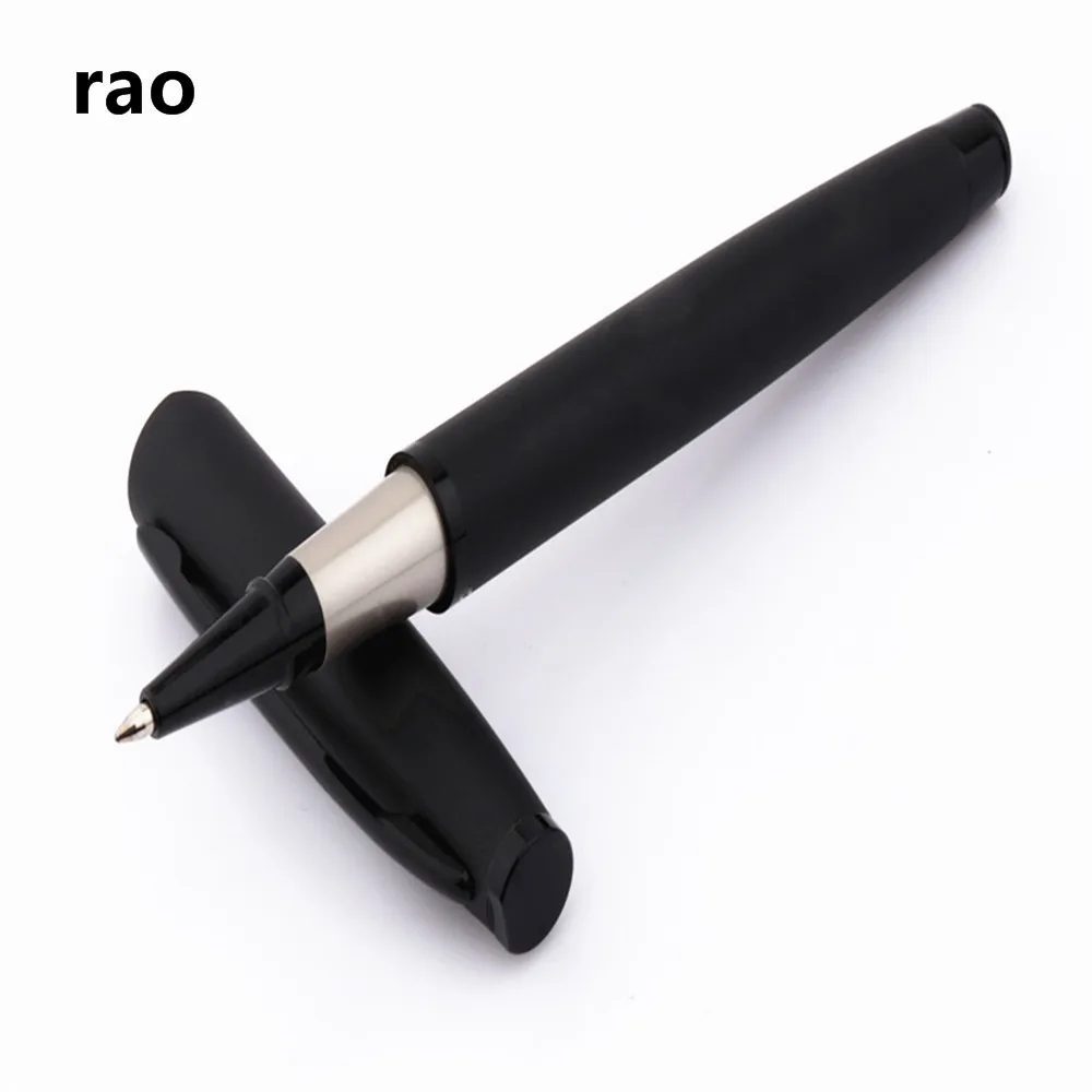 Luxury  quality 721 Matte black Business office Rollerball Pen New School student stationery Supplies Ball point Pens