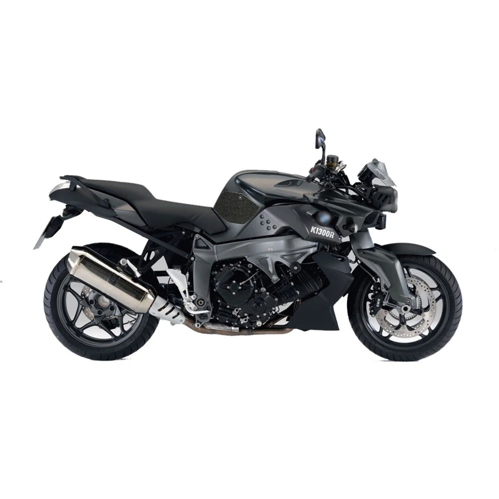 Novo 3d anti deslizamento tanque decalque adesivo da motocicleta tanque lateral joelho aperto protetor almofada para bmw k1200r k1300r k 1200r 1300r k1200 r