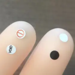 900pcs 3mm Small Screw Hole Sticker Brittle Paper Security Label Removal Proof Tamper Evident Warranty Void If Seal Broken