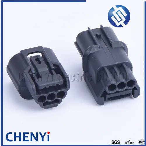 Imagen 2 del producto 2 juegos HX 040 3 pines adaptador de enchufe de coche impermeable conector de bobina de encendido para Honda Civic Element CR-V 6189-0887 6188-4739