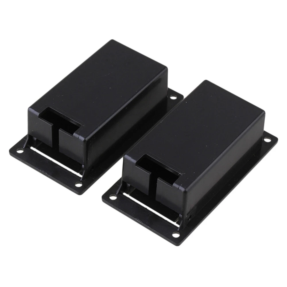 Pair Acoustic Guitar Equalizer Battery holder case for 9v battery 69 x 41 x 25 mm