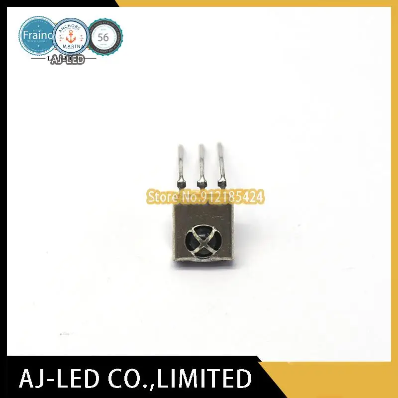 10pcs/lot KSM-603TM2K-2 infrared receiver photoelectric receiver tube wavelength 940nm DIP DIP3 iron shell elbow foot