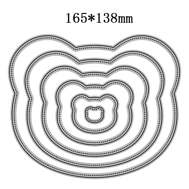 Matrices de découpe en métal de fond de beau cadre, artisanat en papier de scrapbooking et décor de gaufrage exécutif de carte, pas de timbres, nouveau, 2021