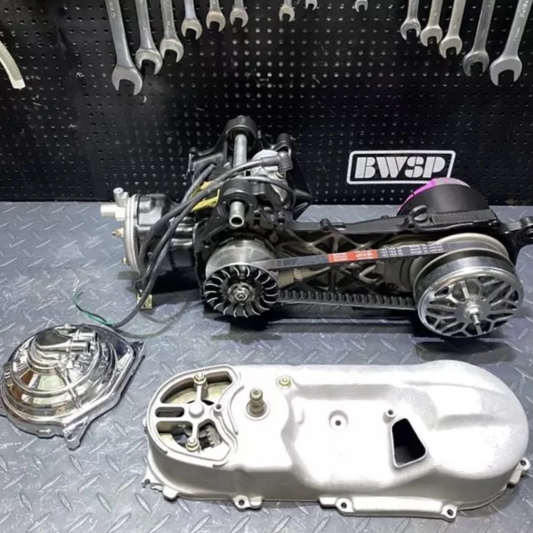 Engine 3WF 110cc JOG90 With Liquid Cooling System Full Complete Racing Edition Motor JOG Modification Black Edition