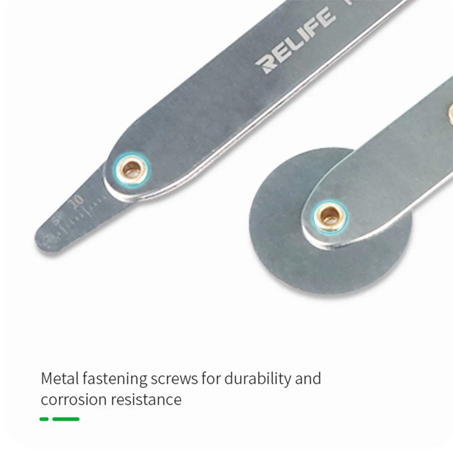 REIFE RL-060 منحني شاشة الهاتف المحمول التفكيك ألواح الصلب لسامسونج حافة فون رقيقة شريحة مفتوحة أدوات التحديق وحدة المعالجة المركزية