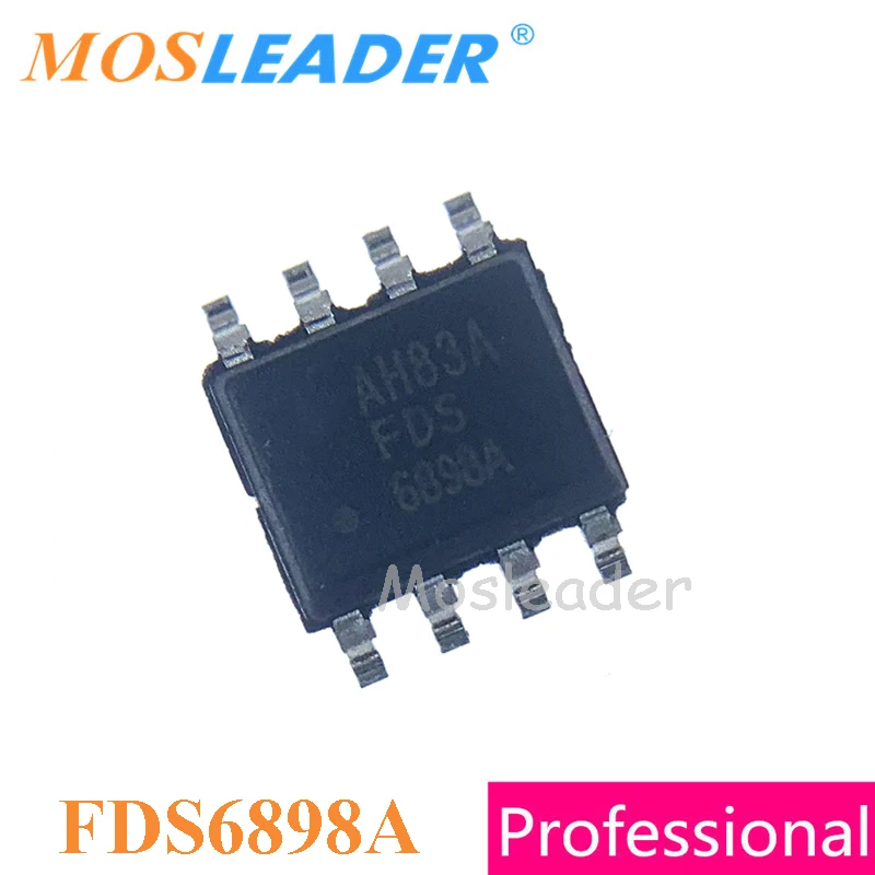 

Mosleader FDS6898AZ FDS6898A SOP8 100 шт 1000 шт FDS6898 6898 Сделано в Китае высокое качество