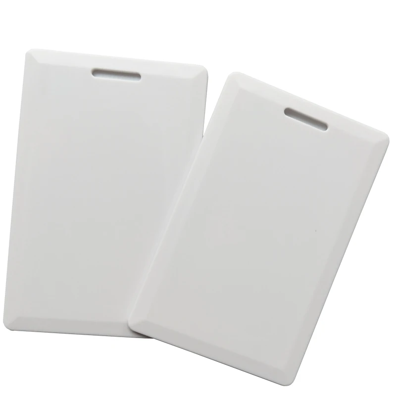 

1Pcs 125KHz T5577 RFID Clamshell Proximity Thick Card 1.8mm Rewritable Writable Rewrite PVC Card for Door Access Control System