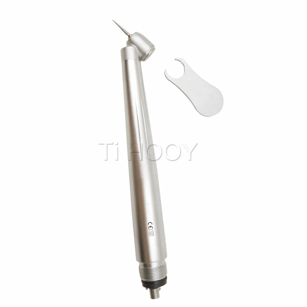 Dental 45° LED E-generator High Speed Handpiece led Push Button Air Turbine 4hole 2hole Dental Tools