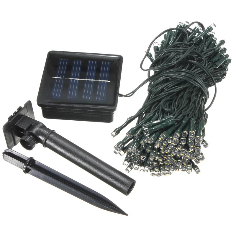 

22M 200 LED Solar String Fairy Lights Waterproof Outdoor Garland Solar Power Lamp Christmas For Garden Decoration