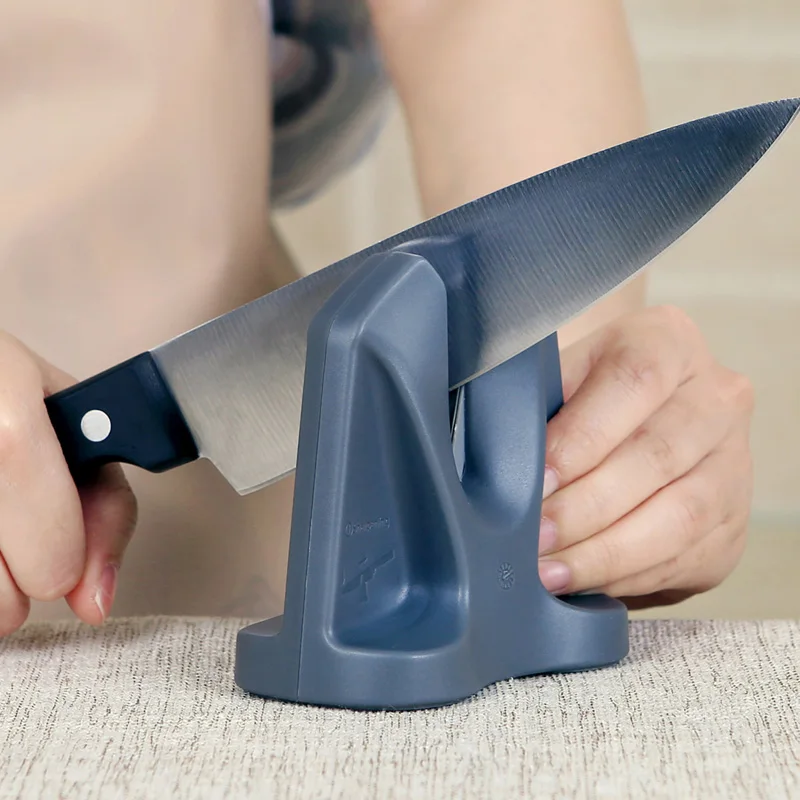 RISAMSHA Kitchen Knife Sharpener  Knife Sharpening System Kitchen Accessories Scissor Professional Knife Sharpener