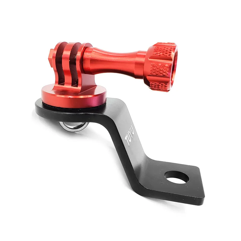 دراجة نارية جبل قوس الألومنيوم CNC ، دعم مرآة الرؤية الخلفية ، قوس ل Gopro Hero 12 ، 11 ، 10 ، DJI OSMO العمل 4 ، 3 ، Insta360