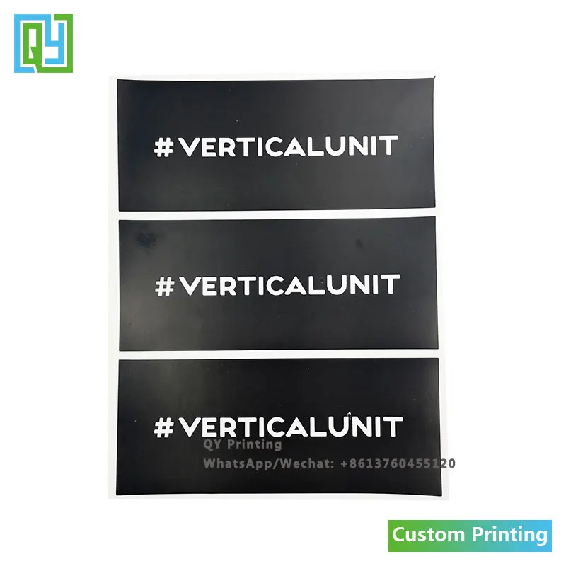 Free Shipping 500 Pcs 50*120 Mm Customized Design Printing Eggshell Sticker Warranty Void Self Adhesive Sticker