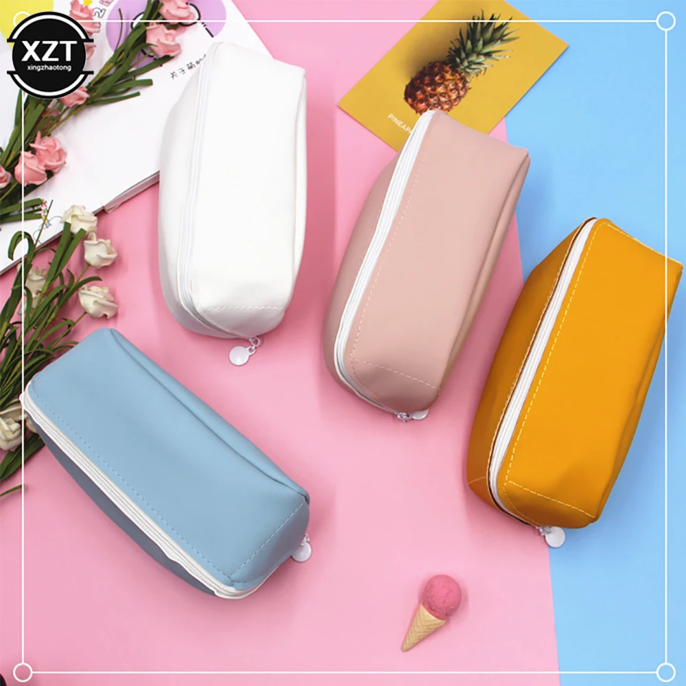 Sáng Tạo Đựng Văn Phòng Phẩm Dễ Thương Bé Trai Bé Gái Bút Chì Trường Hợp Lưu Trữ Bút Túi Hộp Lớn Sinh Viên Công Suất Học Vật Dụng Văn Phòng