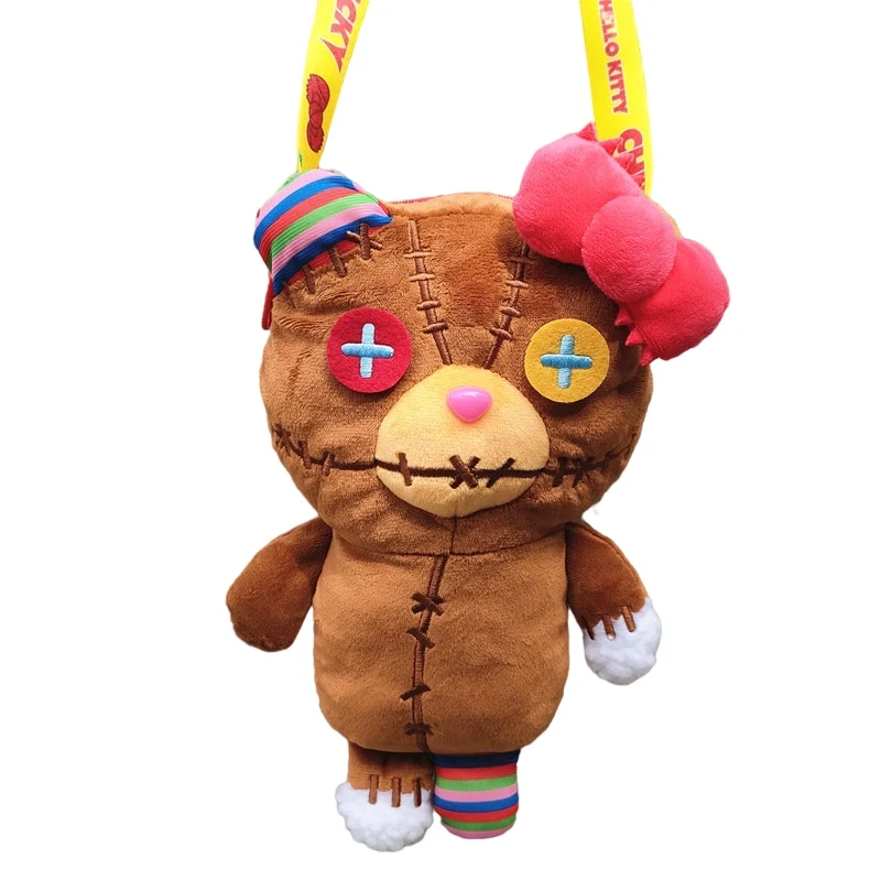 Game Cartoon Zombies Bear Plush Card Package Mobile Phone Package High Quality Christmas Birthday Gift 26cm New Hot