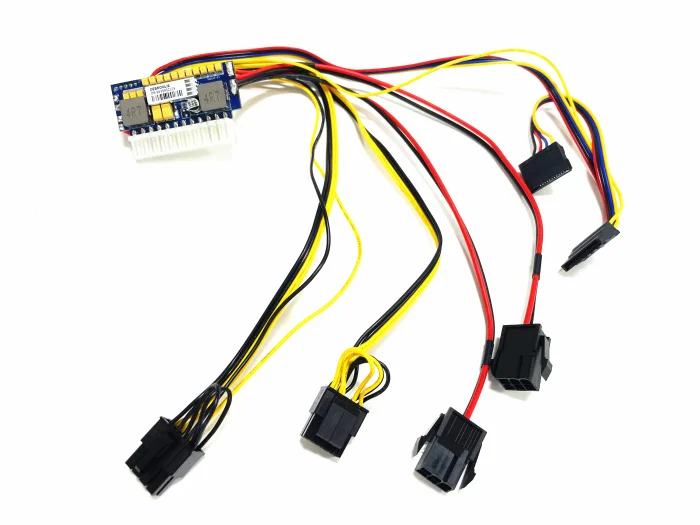 PCI-E 2x6pin Female / 2x6pin Male Input 450W High Power Mini ITX 24pin Pico PSU DC ATX PC Switch ATX Power Supply