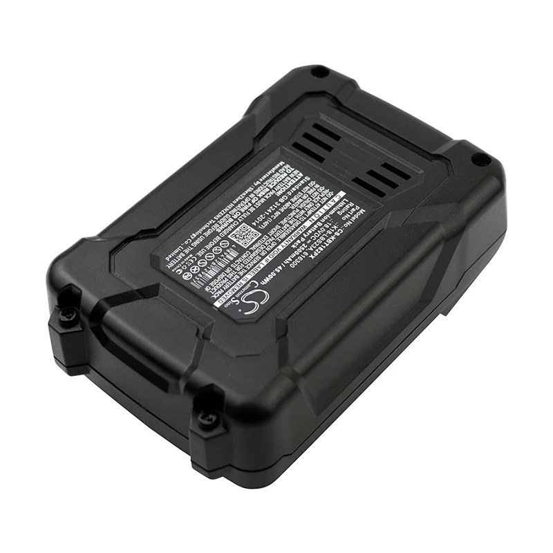 Cameron Sino Pin Cho KOBALT 616300 K18-LBS23A Phù Hợp Với KARCHER K18LD-26A Dụng Cụ Điện Thay Thế Pin 2500MAh/27.00Wh Li-ion
