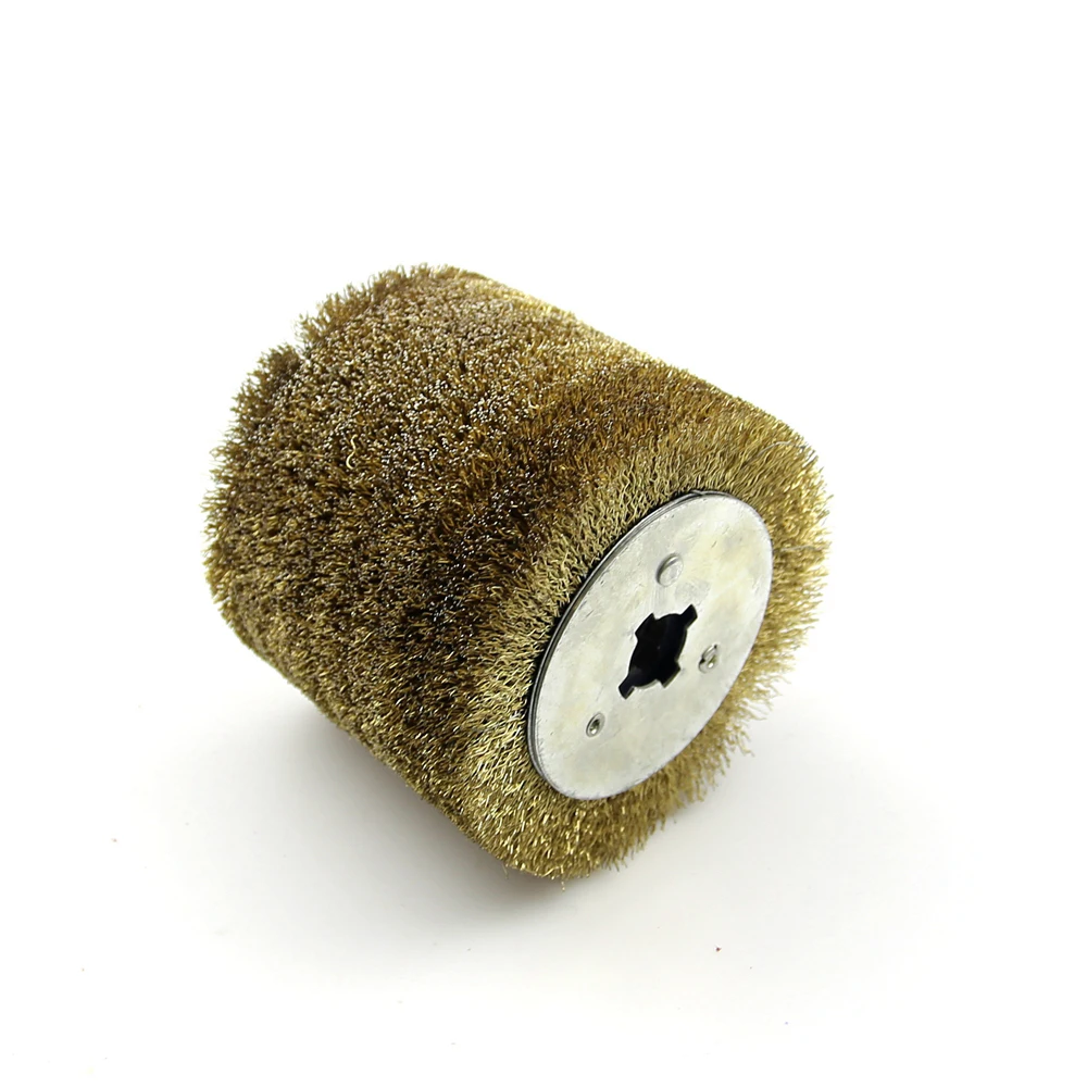 Woodworking Polishing Wheel Brush Set 120*100*19mm Drum Sander Tools for Wood Grinding Finish