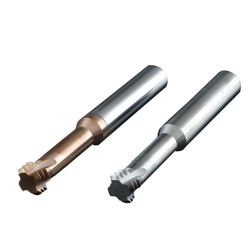 CNC HRC 60 ° Carbide Đơn/3/Full Răng Đường Chỉ May Xay S M1 M1.2 M1.4 M1.6 M2 M2.5 m3 M4 M6 Đường Chỉ May Xay Cắt Cấp Cối Xay