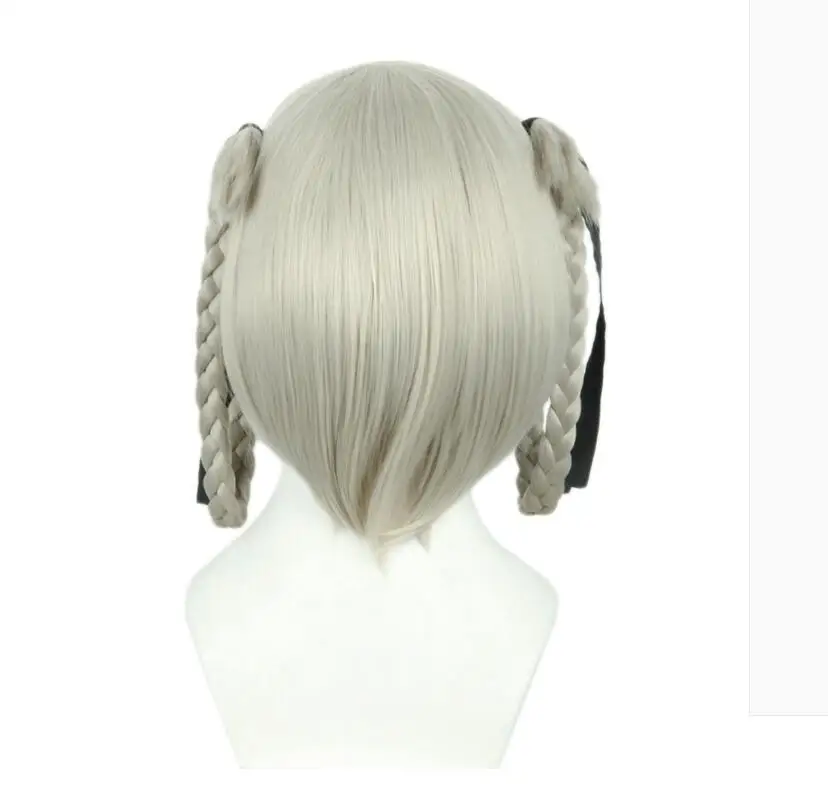 Peruca sintética Cosplay Anime para Mulheres, Kakegurui, Jogador Compulsivo, Momobami, Kirari, Traje, Drama, Festa de Halloween, Perucas de cabelo sintético