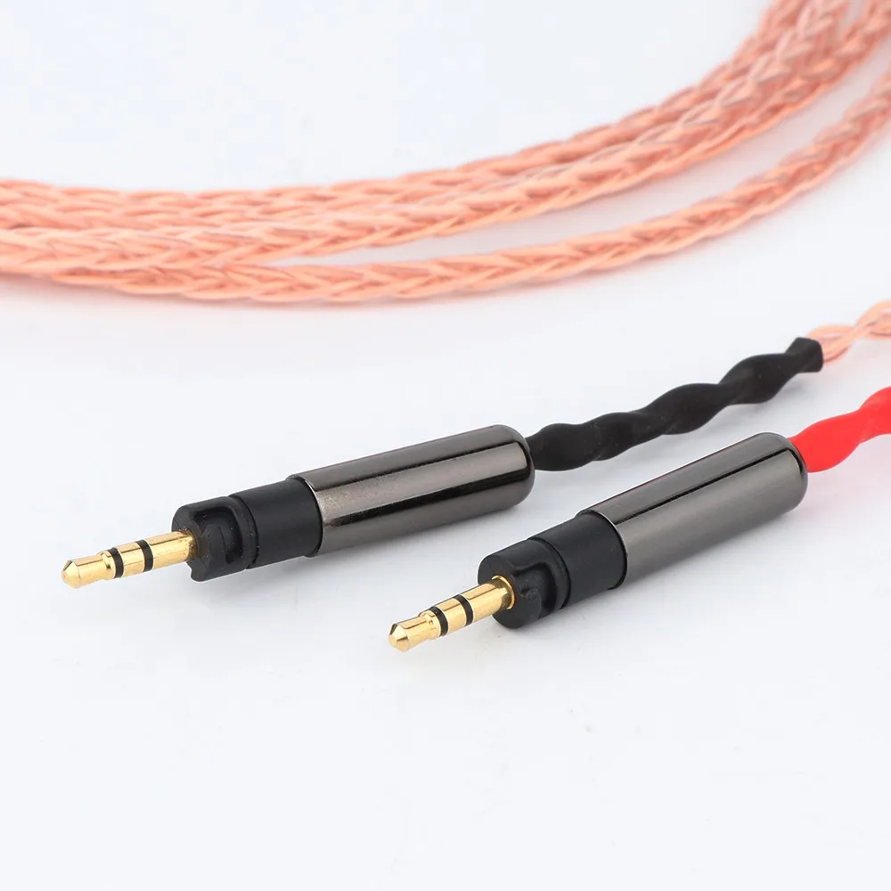 HIFI لتقوم بها بنفسك 7n واحد كريستال النحاس سماعة ترقية استبدال كابل لسماعات ATH-R70X R70X