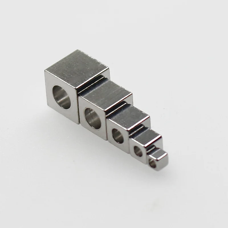 50pcs/Lot 304 Stainless Steel Square Loose Beads 2mm 3mm 4mm 5mm 6mm High Quality Handcraft Metal Spacer Beads DIY Fine Jewelry